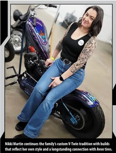 Nikki Martin and Avon Tires